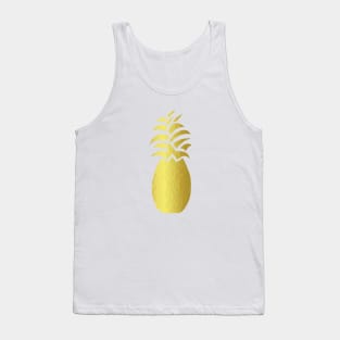 GOLD Pineapple Tank Top